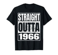 Straight Outta 1966 Birth Birthday T-Shirt - Aesthetic Graphic Men Women - T-Shirt, Sweatshirt, Hoodie