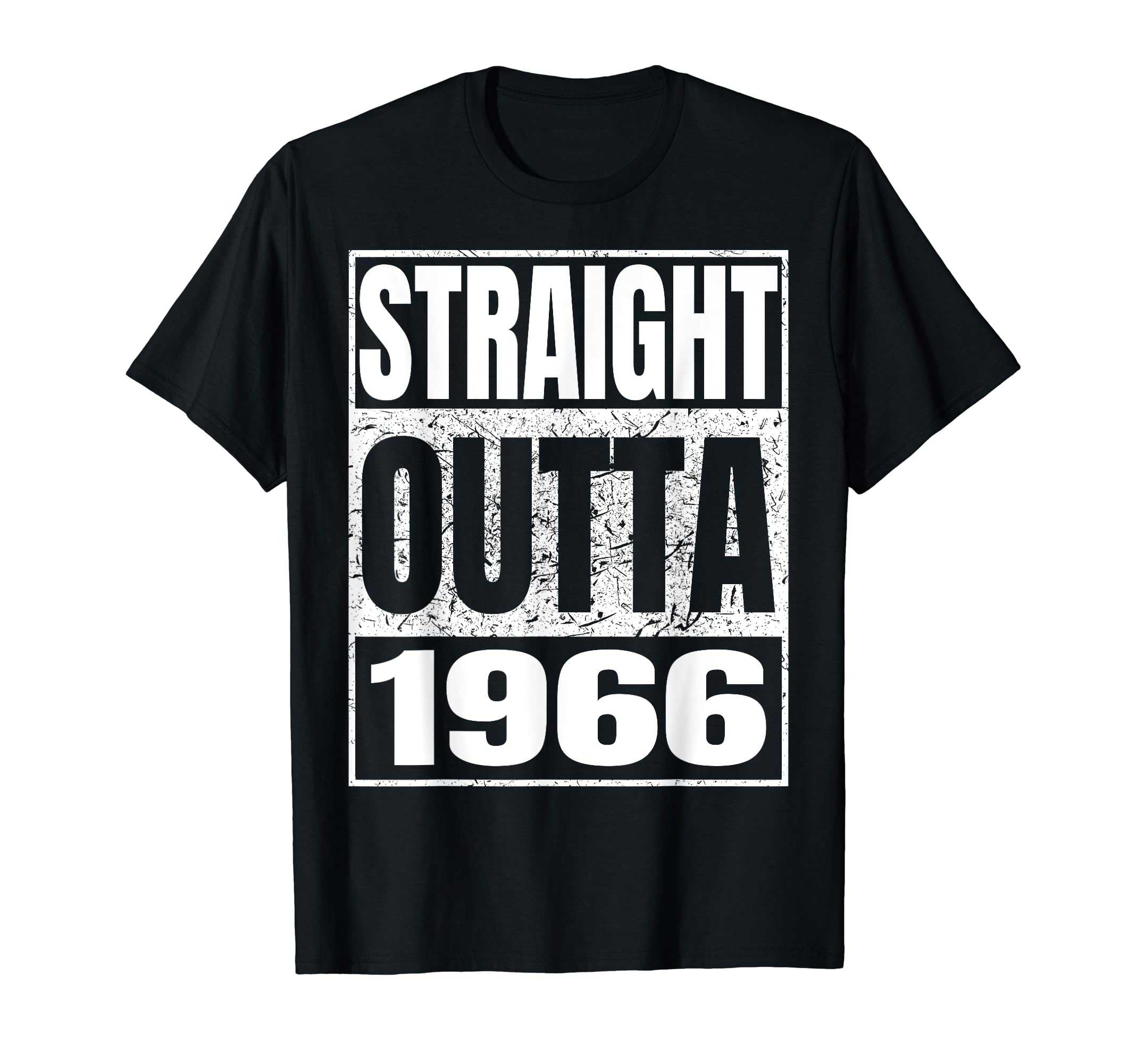 Straight Outta 1966 Birth Birthday T-Shirt - Aesthetic Graphic Men Women - T-Shirt, Sweatshirt, Hoodie