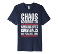 Chaos Coordinator Baseball Mom Baseball T-Shirt - Novelty Apparel Unisex - T-Shirt, Sweatshirt, Hoodie