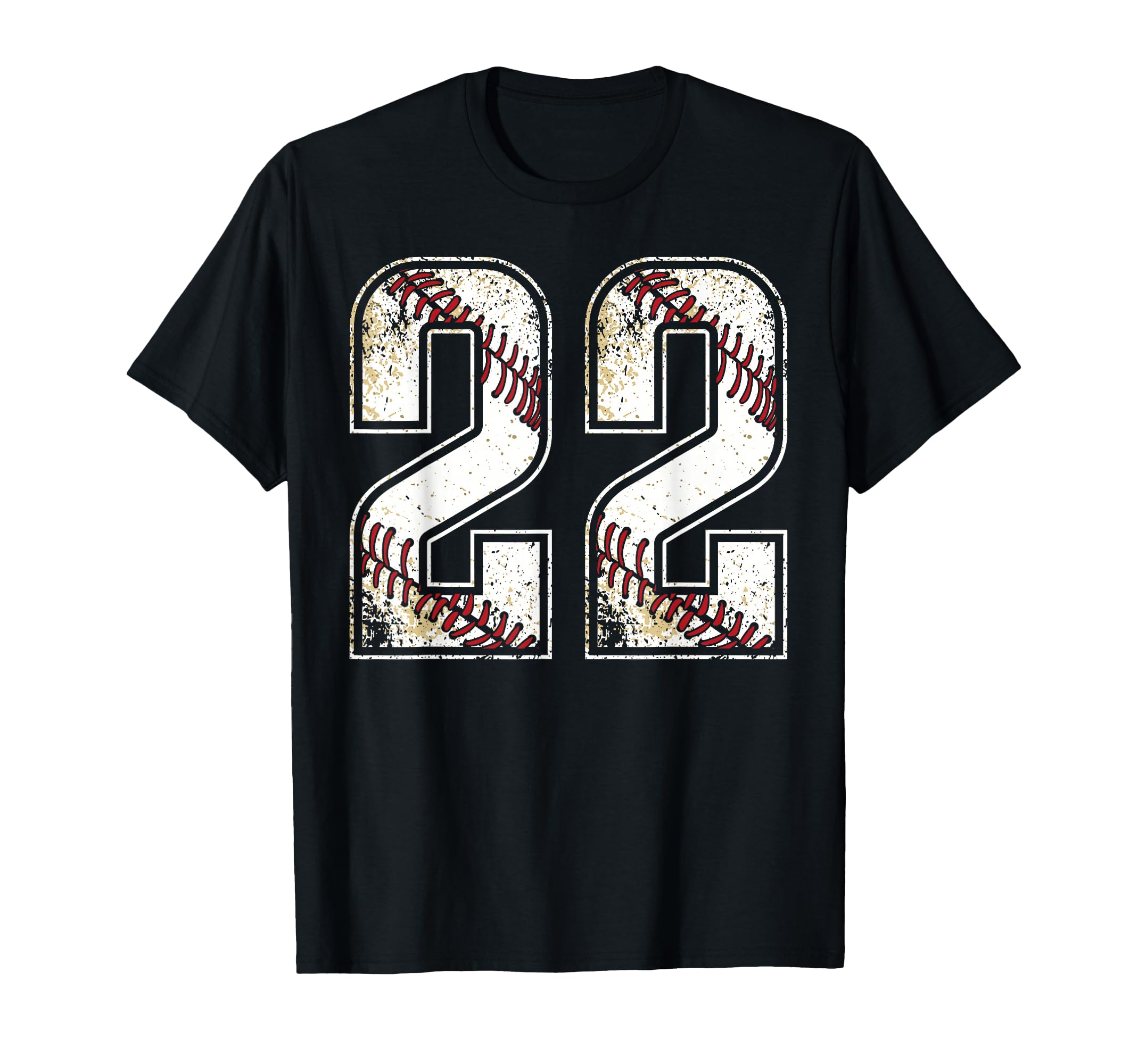 22 Baseball Jersey Number 22 Birthday T-Shirt - Aesthetic Graphic Unisex - T-Shirt, Sweatshirt, Hoodie