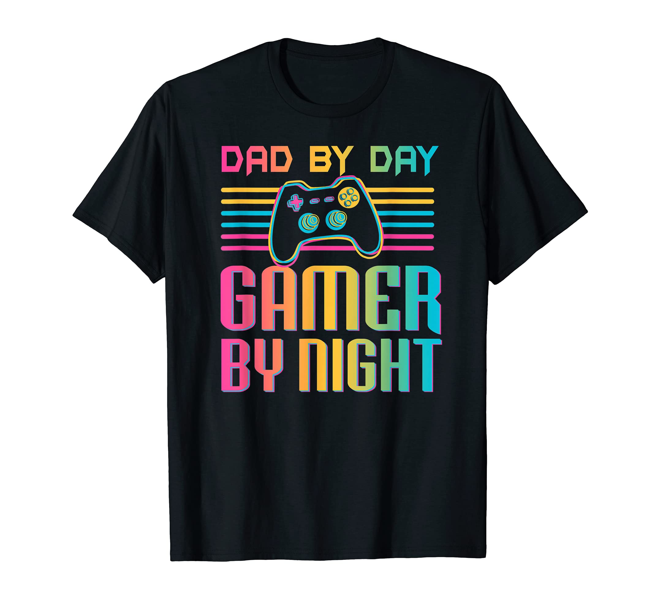 Dad Day Gamer Night Video Games T-Shirt - Custom Art Print for Adults - T-Shirt, Sweatshirt, Hoodie