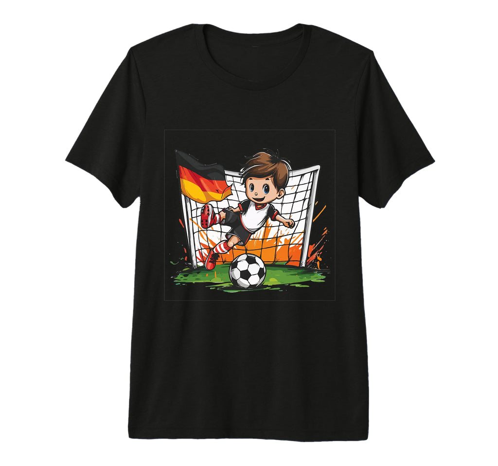 Germany Soccer Football Tri Blend T-Shirt - Unique Graphic Unisex - T-Shirt, Sweatshirt, Hoodie