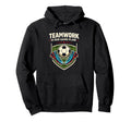 Teamwork Is Our Game Plan Inspirational Hoodie - Aesthetic Graphic Unisex - T-Shirt, Sweatshirt, Hoodie
