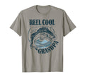 Reel Grandpa Fishing Dad Gifts Fathers T-Shirt - Trendy Graphic Men Women - T-Shirt, Sweatshirt, Hoodie