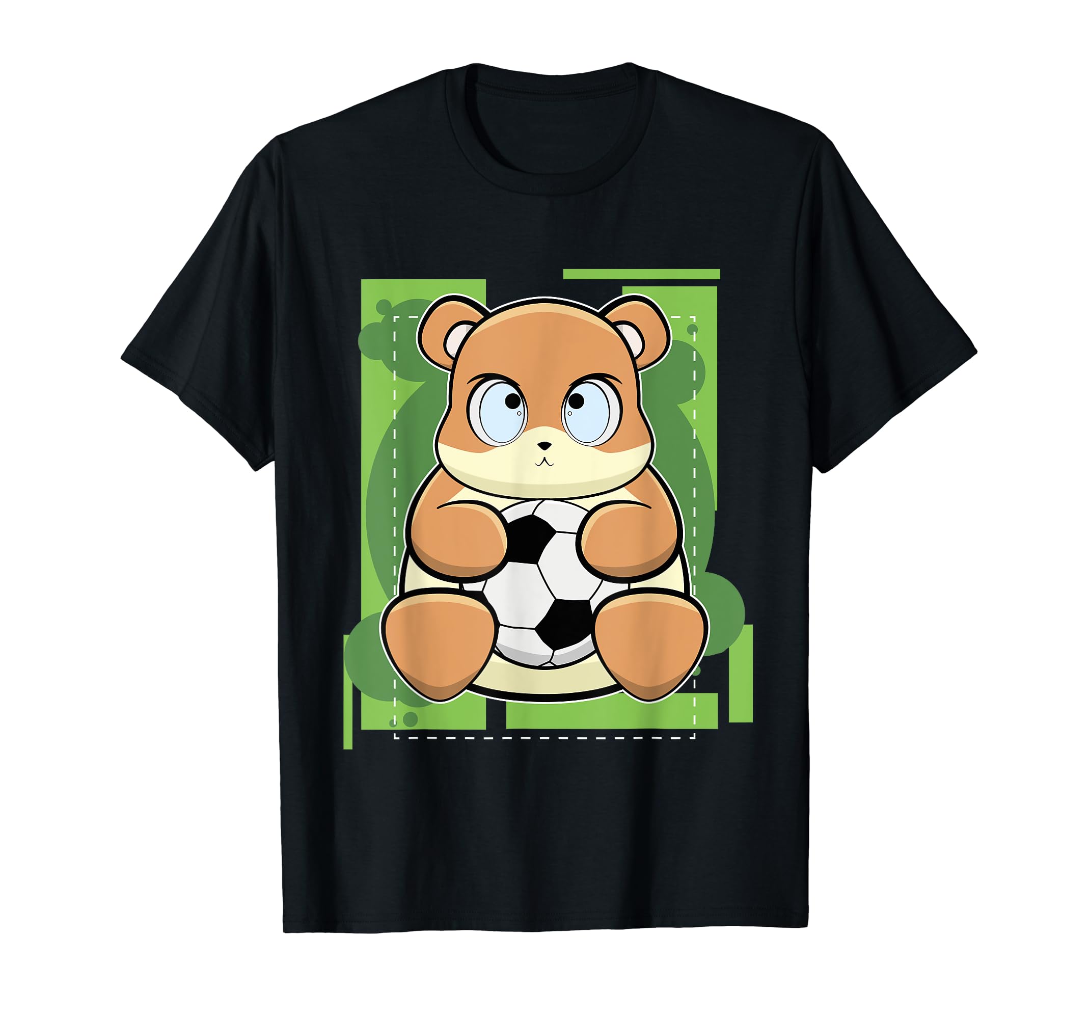 Hamster And Soccer Designs T-Shirt - Trendy Graphic Unisex - T-Shirt, Sweatshirt, Hoodie