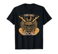 Distressed This Dad Rocks Funny T-Shirt - Custom Art Print Men Women - T-Shirt, Sweatshirt, Hoodie