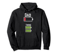 Tired Twin Dad Low Battery Charge Hoodie - Streetwear Style Unisex - T-Shirt, Sweatshirt, Hoodie