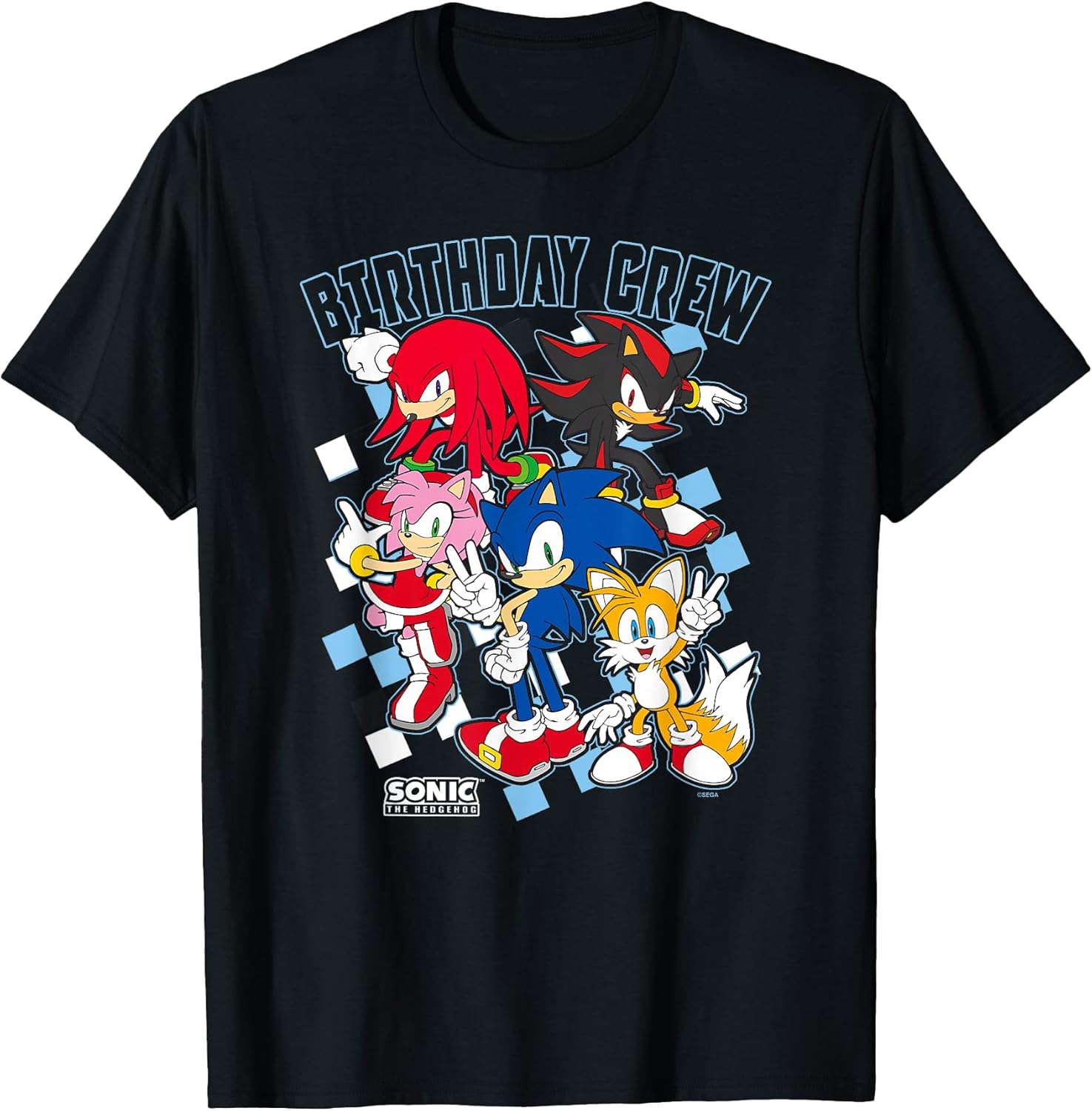 Birthday Cre Group Shot Big Chest Logo - Adult & Kids T-Shirts, Sweatshirts & Hoodies apparel design preview 1