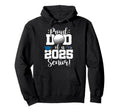Proud Dad Class 2025 Senior Golf Hoodie - Unique Graphic for Adults - T-Shirt, Sweatshirt, Hoodie