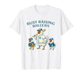 Busy Raising Baller Baseball Softball T-Shirt - Novelty Apparel for Adults - T-Shirt, Sweatshirt, Hoodie