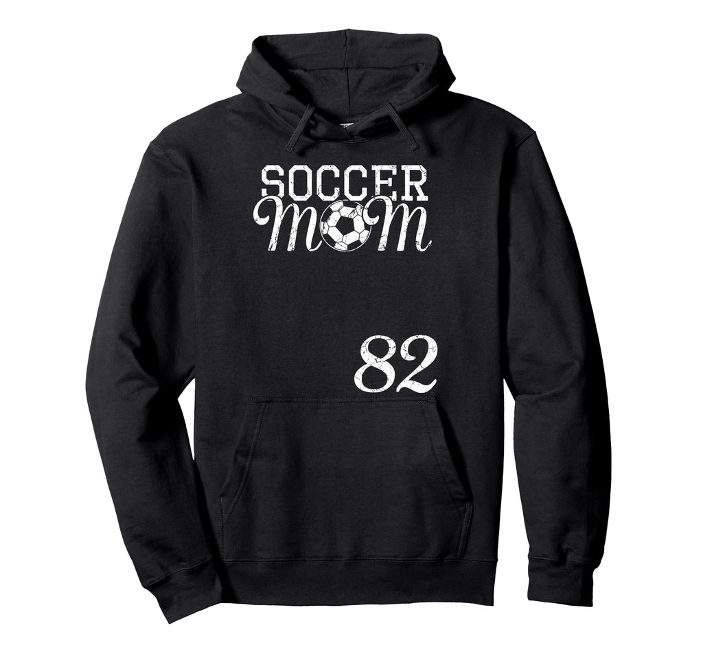 Soccer Mom Jersey Number 82 Favorite Hoodie - Minimalist Print Unisex - T-Shirt, Sweatshirt, Hoodie