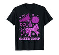 Cheer Comp Day Cheerleader T-Shirt - Custom Art Print Men Women - T-Shirt, Sweatshirt, Hoodie