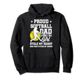First My Stole My Heart Proud Softball Hoodie - Graphic Print Men Women - T-Shirt, Sweatshirt, Hoodie