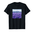Lavender Fields Bloom Landscape T-Shirt - Novelty Apparel Men Women - T-Shirt, Sweatshirt, Hoodie
