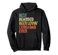Best Bearded Beer Lovin Corgi Dad Pet Hoodie - Minimalist Print Unisex - T-Shirt, Sweatshirt, Hoodie