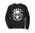 Busy Raising Ballers Baseball Soccer Sweatshirt - Graphic Print for Adults - T-Shirt, Sweatshirt, Hoodie