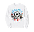 Soccer Moms Club Iced Coffee Sweatshirt - Fun Novelty Design Men Women - T-Shirt, Sweatshirt, Hoodie