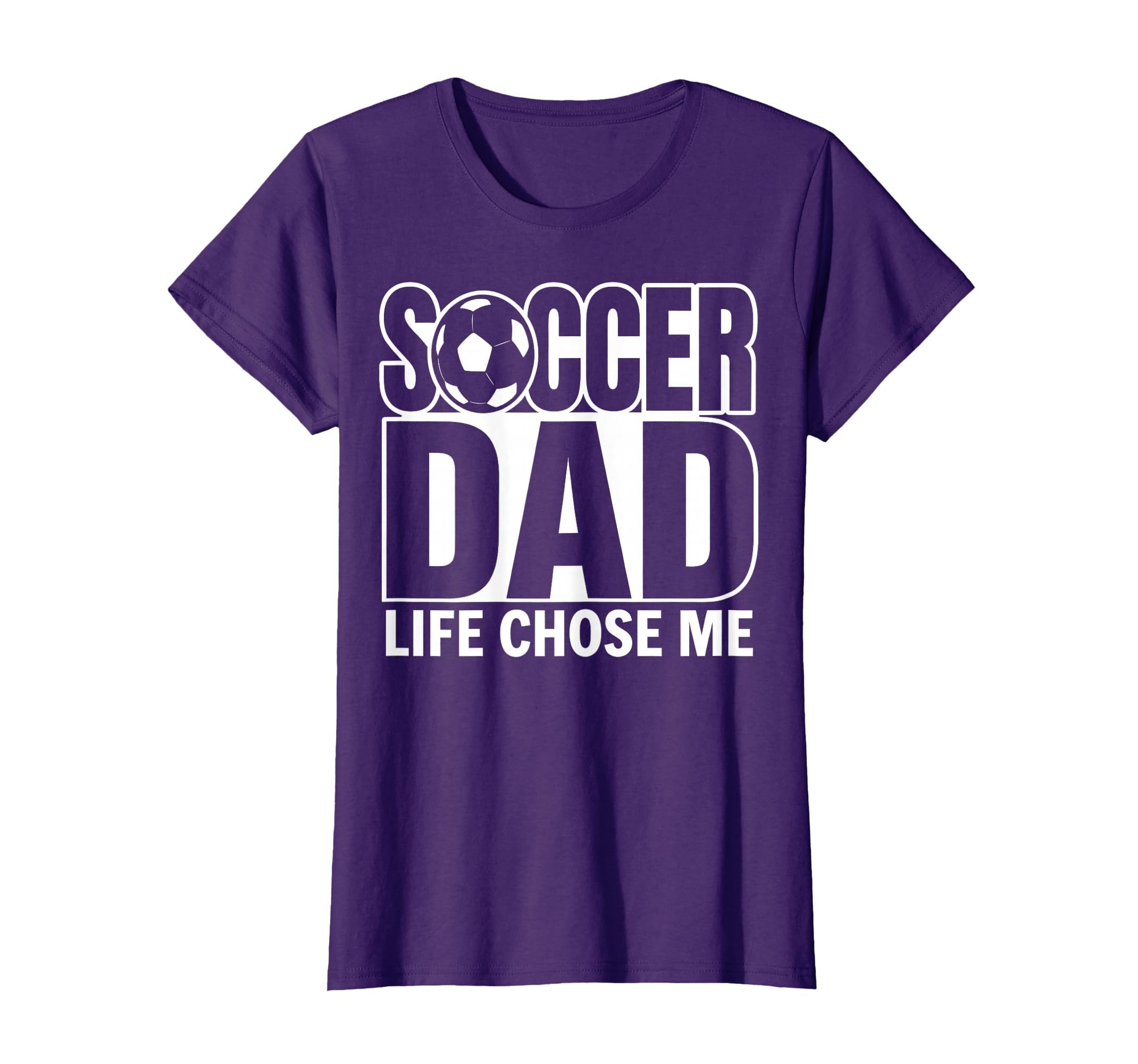 Soccer Dad Life Chose Me Funny Dad T-Shirt - Graphic Print for Adults - T-Shirt, Sweatshirt, Hoodie