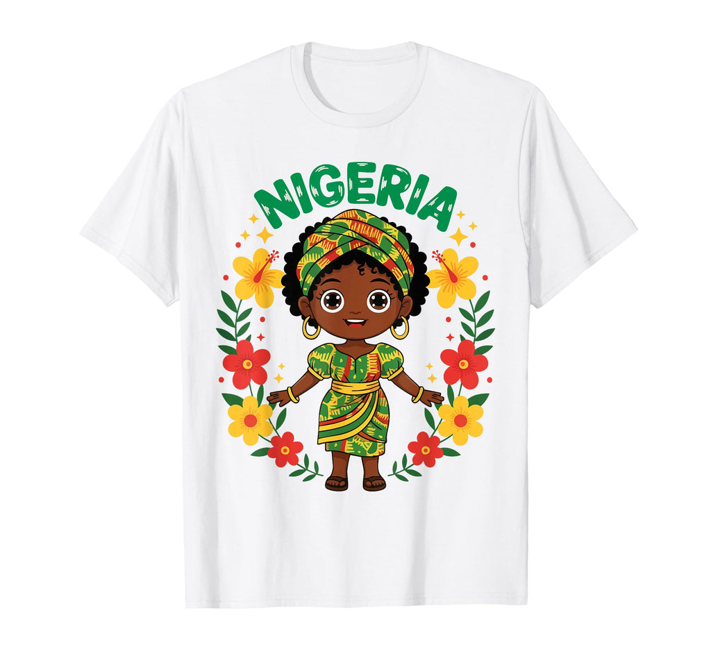 Nigeria Nigerian Traditional Dress T-Shirt - Fun Novelty Design Men Women - T-Shirt, Sweatshirt, Hoodie