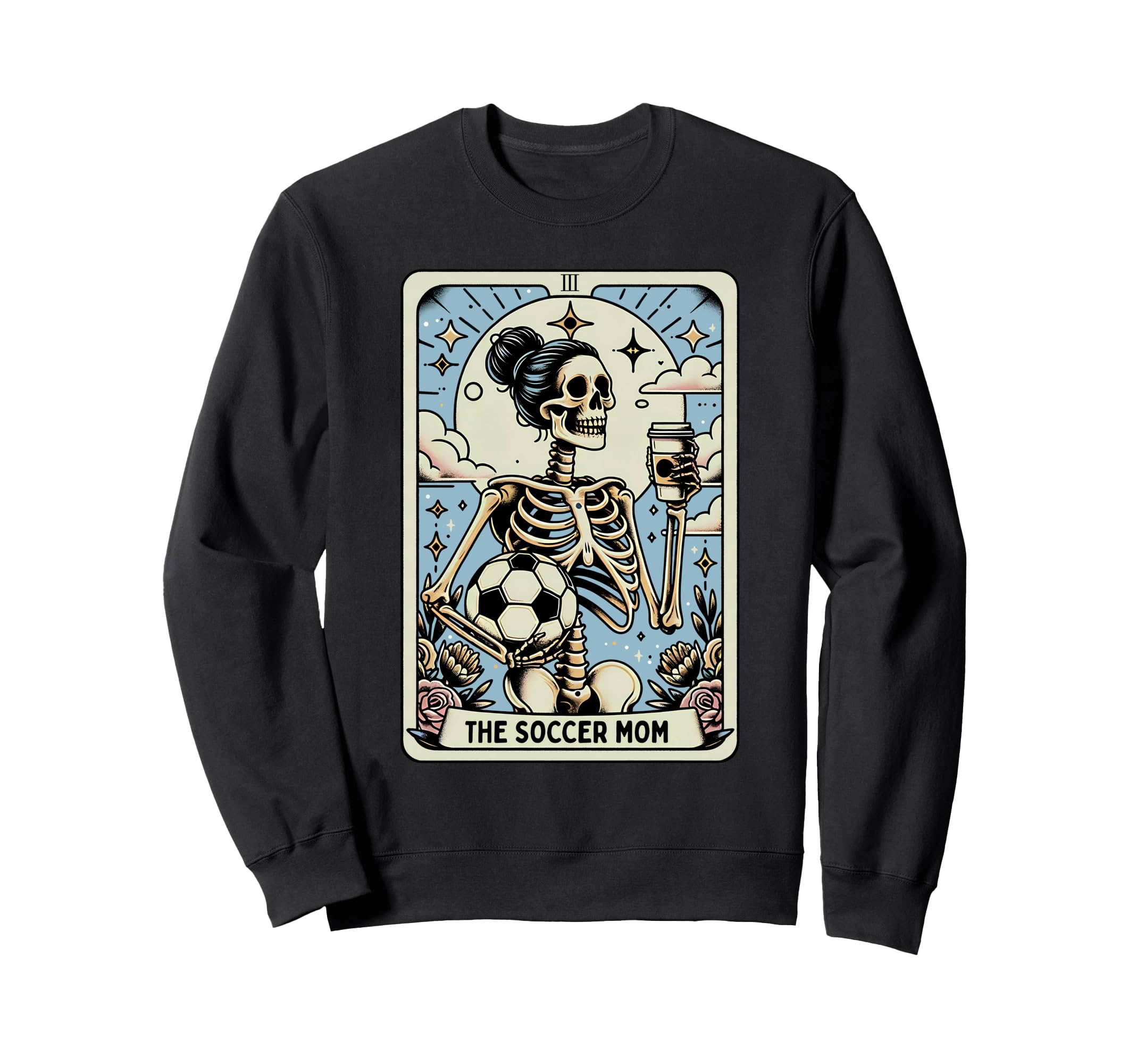 Soccer Mom Tarot Card Funny Sweatshirt - Casual Everyday Wear for Adults - T-Shirt, Sweatshirt, Hoodie