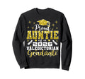 Proud Auntie 2026 Valedictorian Sweatshirt - Aesthetic Graphic Men Women - T-Shirt, Sweatshirt, Hoodie