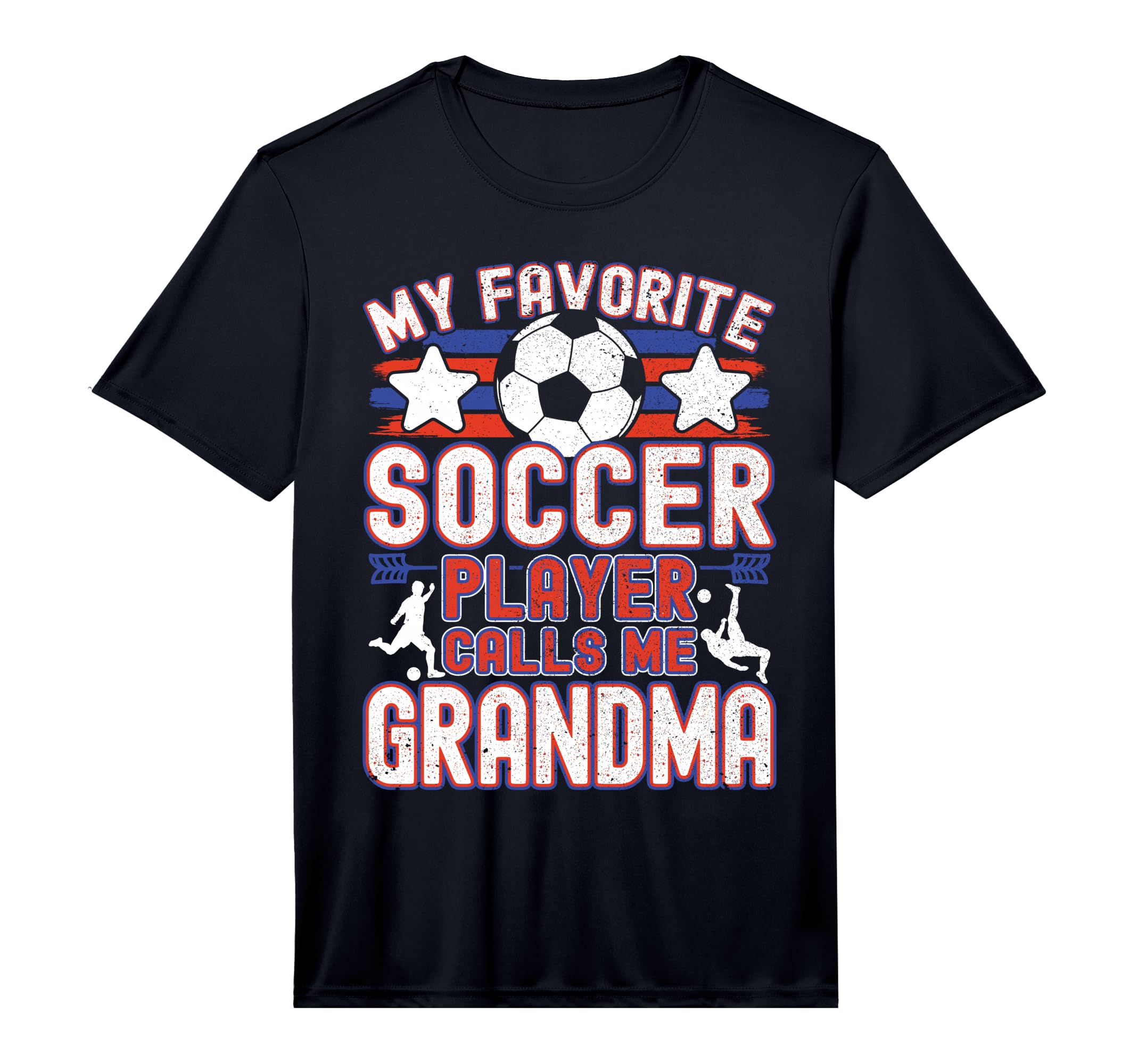 Mens Soccer Grandma My Favorite T-Shirt - Casual Everyday Wear Unisex - T-Shirt, Sweatshirt, Hoodie