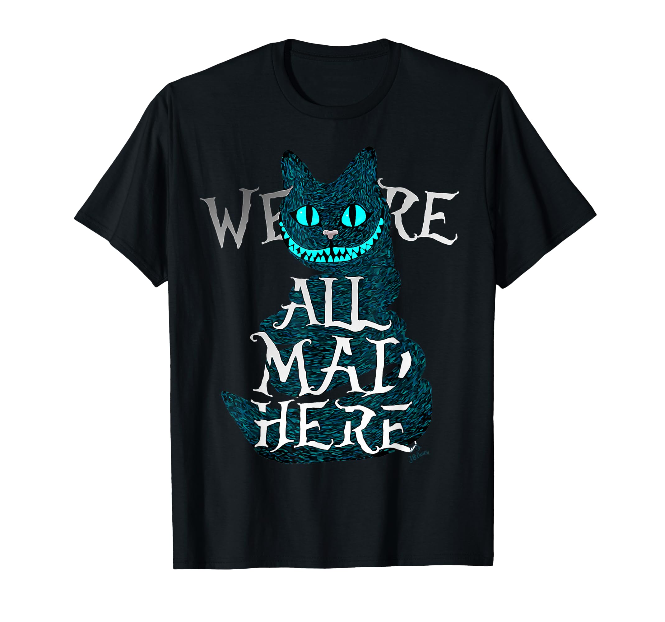 We Are All Mad Here Funny Cats T-Shirt - Aesthetic Graphic Men Women - T-Shirt, Sweatshirt, Hoodie