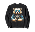 Papa Bear Funny Bears Animal Sweatshirt - Aesthetic Graphic Men Women - T-Shirt, Sweatshirt, Hoodie