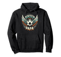 Soccer Papa Family Matching Dad Hoodie - Custom Art Print for Adults - T-Shirt, Sweatshirt, Hoodie