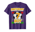 Soccer Birthday 7 Year Old Soccer T-Shirt - Aesthetic Graphic Men Women - T-Shirt, Sweatshirt, Hoodie