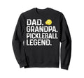 Dad Grandpa Pickleball Legend Player Sweatshirt - Minimalist Print Unisex - T-Shirt, Sweatshirt, Hoodie