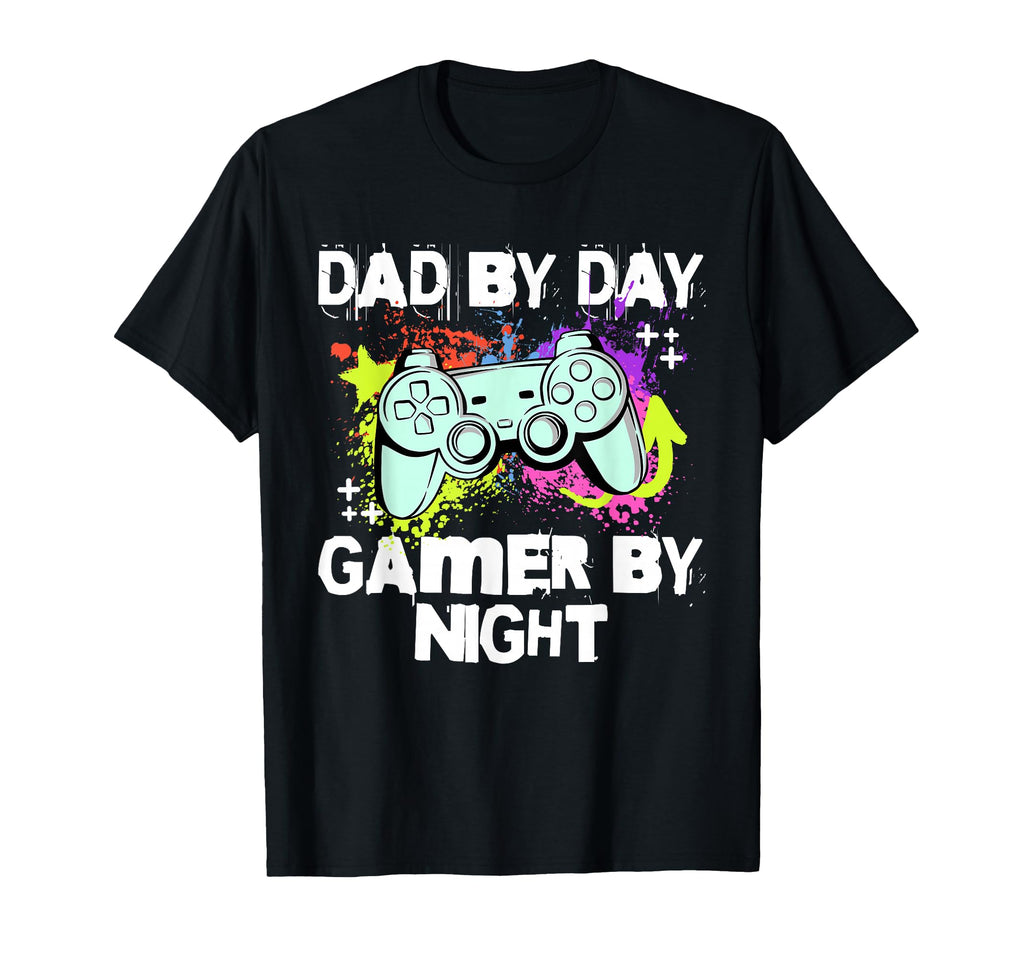 Dad Day Gamer Night New Dad Gamer Fathers T-Shirt - Trendy Graphic Unisex - T-Shirt, Sweatshirt, Hoodie