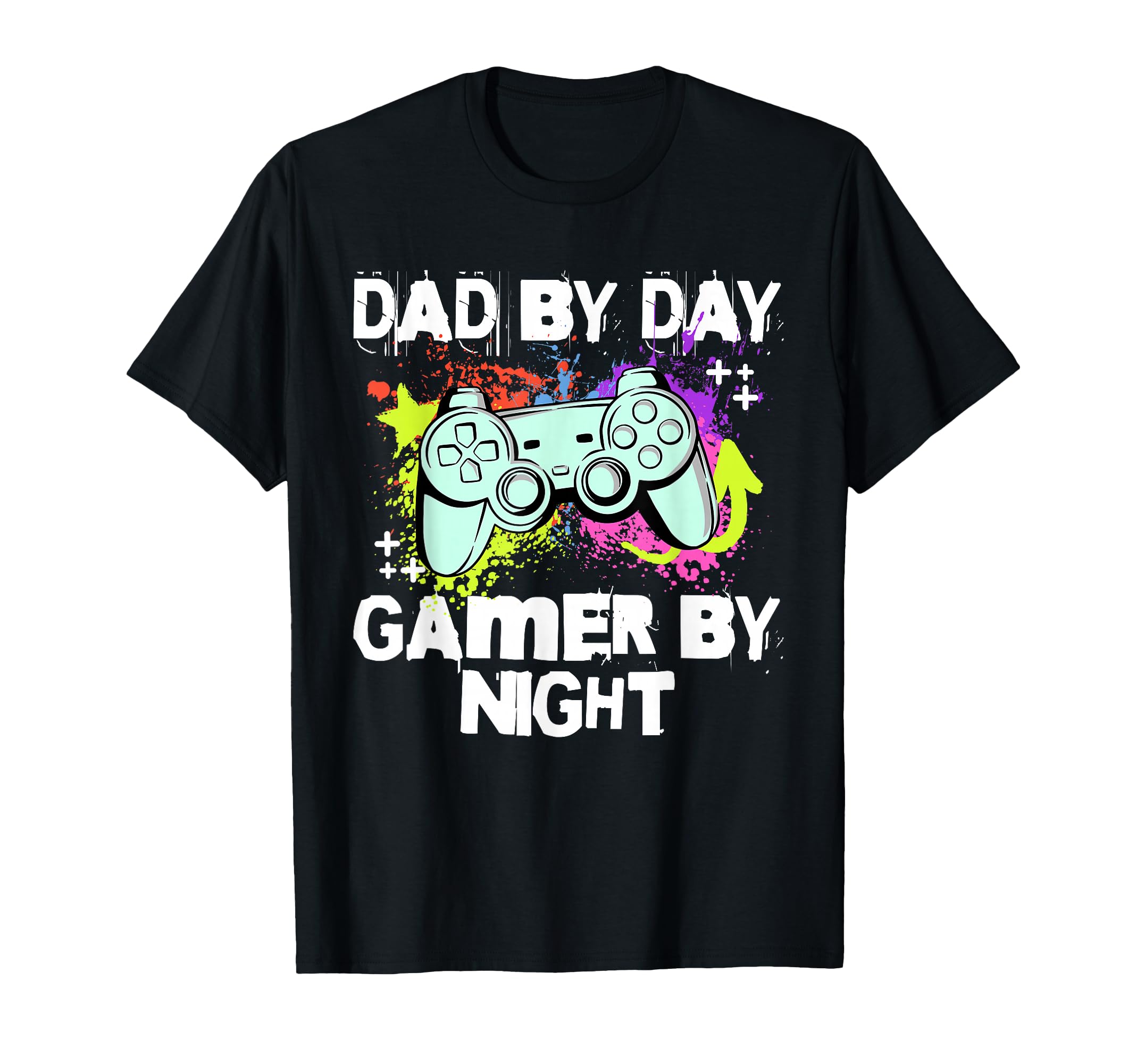 Dad Day Gamer Night New Dad Gamer Fathers T-Shirt - Trendy Graphic Unisex - T-Shirt, Sweatshirt, Hoodie