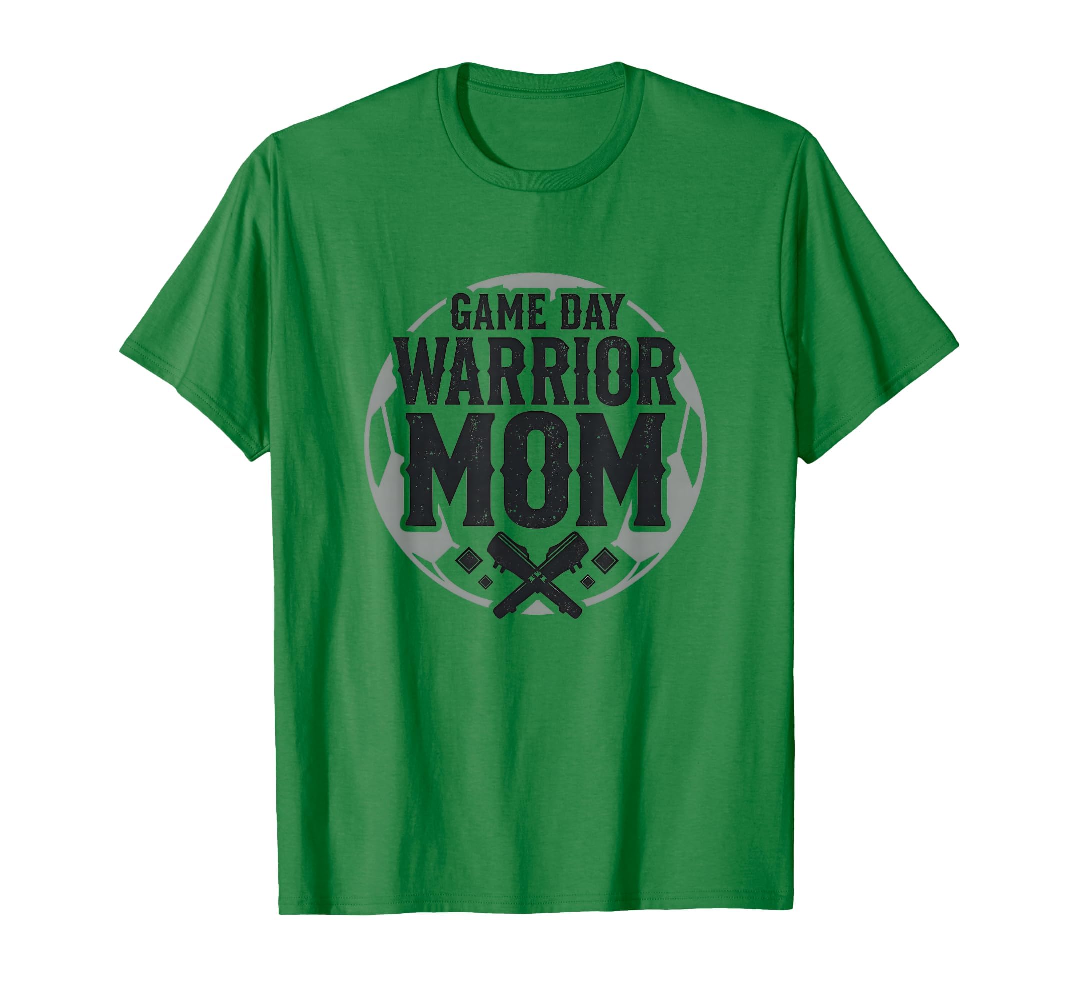 Game Day Warrior Mom Soccer Parent T-Shirt - Unique Graphic Men Women - T-Shirt, Sweatshirt, Hoodie