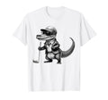 Golf Lover Alligator Fun Dad Father Golf T-Shirt - Minimalist Print Unisex - T-Shirt, Sweatshirt, Hoodie