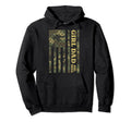 Camo Dad American Flag Camouflage Dad Hoodie - Minimalist Print Men Women - T-Shirt, Sweatshirt, Hoodie