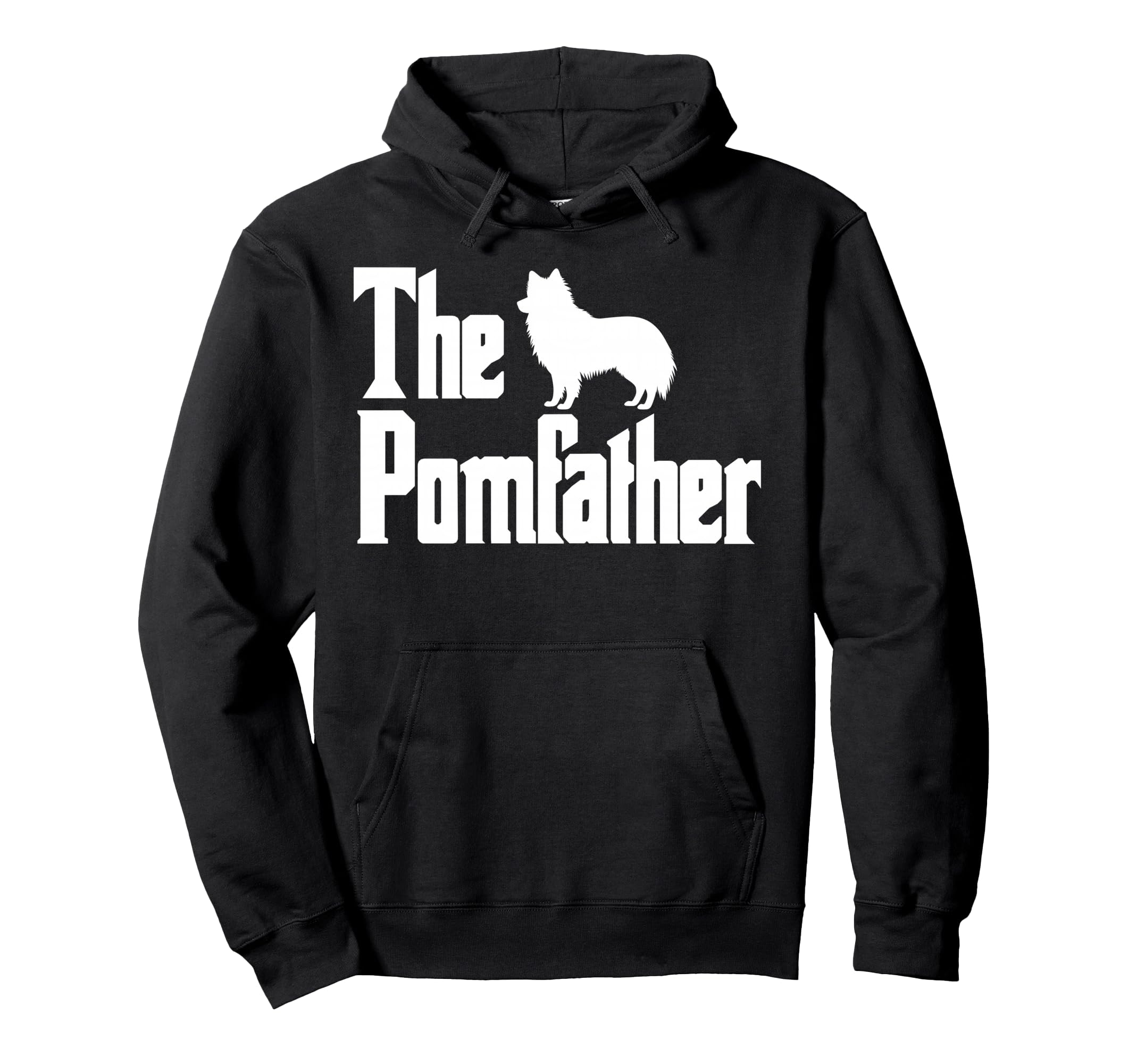 Pomfather Funny Pomeranian Dog Dad Gifts Hoodie - Streetwear Style Unisex - T-Shirt, Sweatshirt, Hoodie