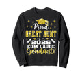 Proud Great Aunt 2026 Cum Laude Sweatshirt - Unique Graphic Unisex - T-Shirt, Sweatshirt, Hoodie