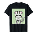 White Tiger Kitten Soccer Player Sweatshirt - Minimalist Print Unisex - T-Shirt, Sweatshirt, Hoodie