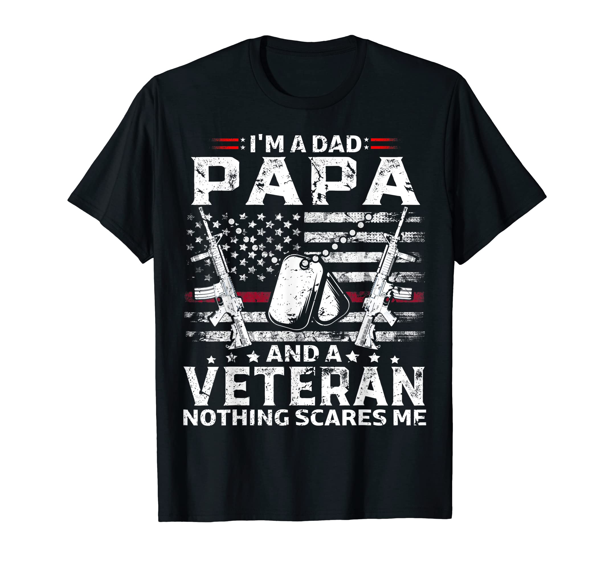 Mens Im Dad Papa Veteran Fathers Day T-Shirt - Trendy Graphic Men Women - T-Shirt, Sweatshirt, Hoodie