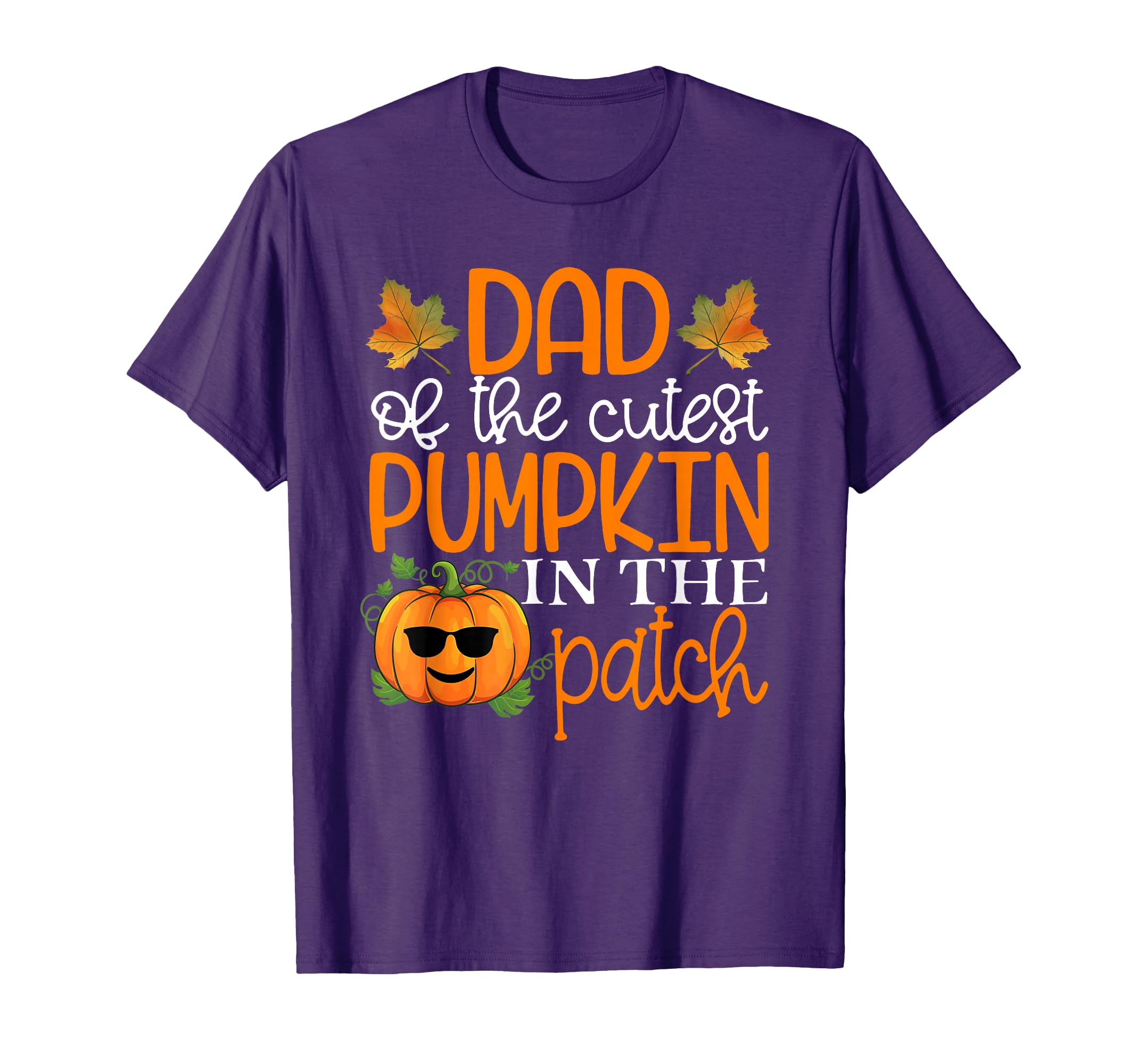 Dad Cutest Pumpkin Patch Halloween T-Shirt - Aesthetic Graphic for Adults - T-Shirt, Sweatshirt, Hoodie
