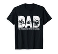 Dad Welder Myth Legend Fathers Day T-Shirt - Trendy Graphic for Adults - T-Shirt, Sweatshirt, Hoodie