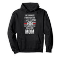 My Favorite Firefighter Calls Me Mom Hoodie - Aesthetic Graphic Men Women - T-Shirt, Sweatshirt, Hoodie
