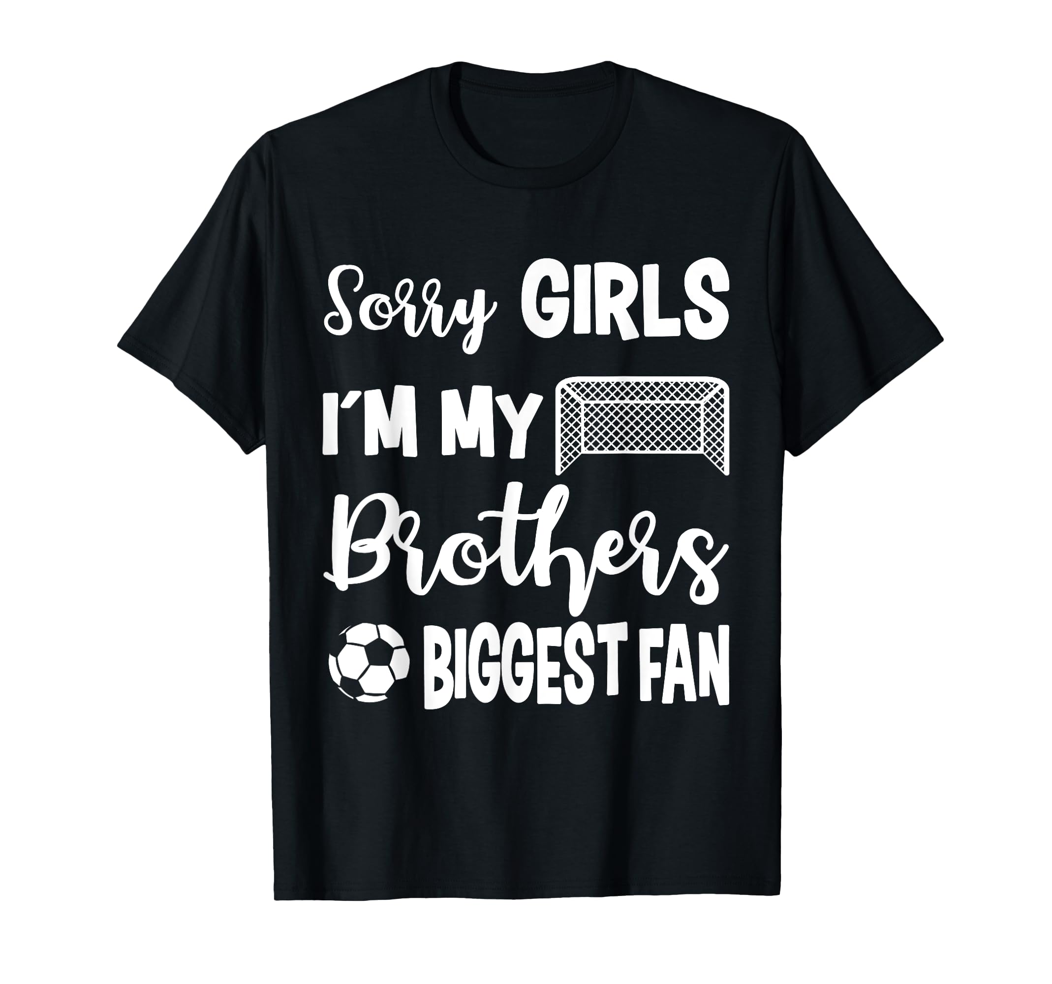 Soccer Sister Biggest Fan Little T-Shirt - Streetwear Style for Adults - T-Shirt, Sweatshirt, Hoodie