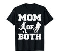Mom Both Funny Soccer Hockey Mom T-Shirt - Graphic Print Unisex - T-Shirt, Sweatshirt, Hoodie