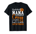 Basketball Nana Proud Nana Basketball T-Shirt - Novelty Apparel Unisex - T-Shirt, Sweatshirt, Hoodie