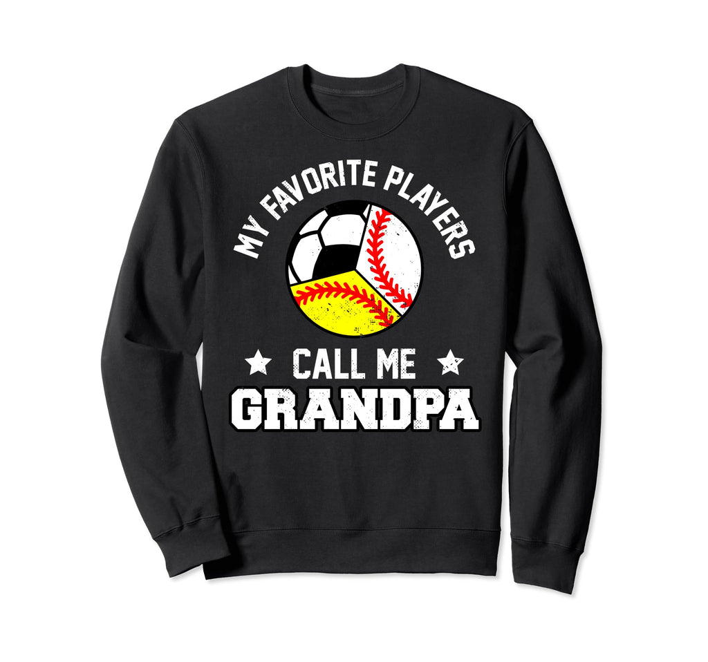 My Favorites Baseball Softball Sweatshirt - Casual Everyday Wear Men Women - T-Shirt, Sweatshirt, Hoodie