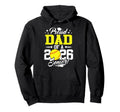 Proud Dad 2026 Senior Softball Hoodie - Casual Everyday Wear Men Women - T-Shirt, Sweatshirt, Hoodie