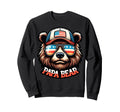 Papa Bear Gifts Funny Birthday Sweatshirt - Streetwear Style for Adults - T-Shirt, Sweatshirt, Hoodie