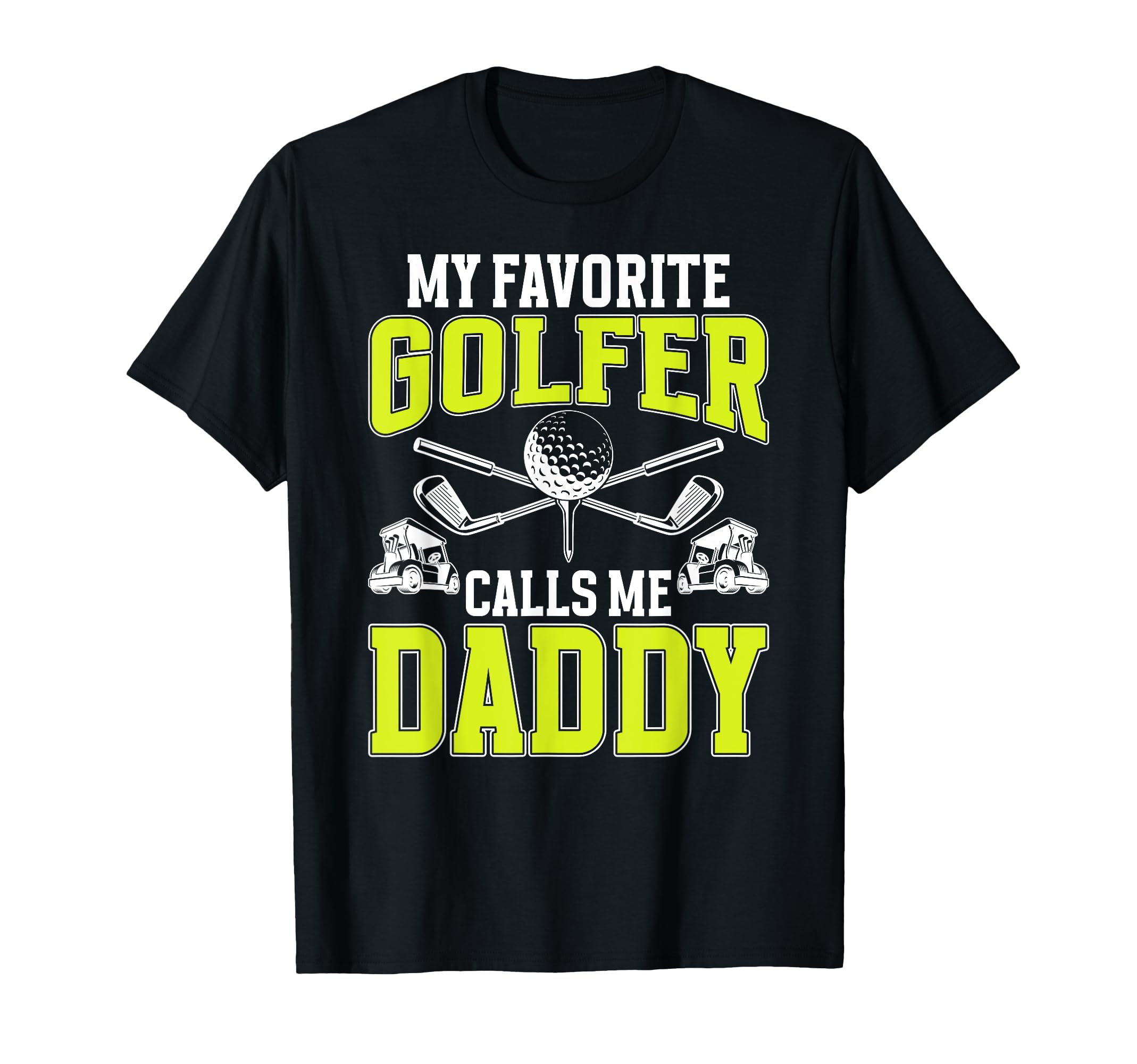 Proud Golf Dad Golf Player Dad Golfer T-Shirt - Graphic Print Men Women - T-Shirt, Sweatshirt, Hoodie